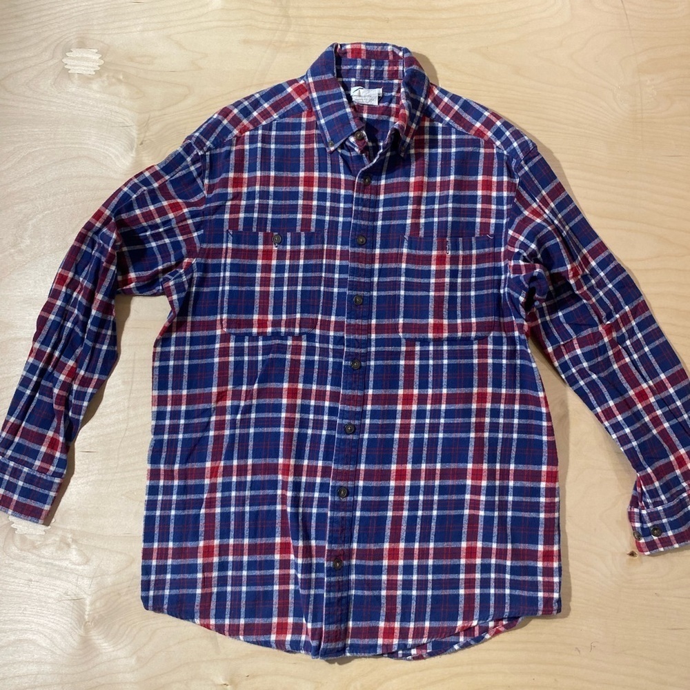 Blue Mountain Flannel Shirt Medium (IJ)